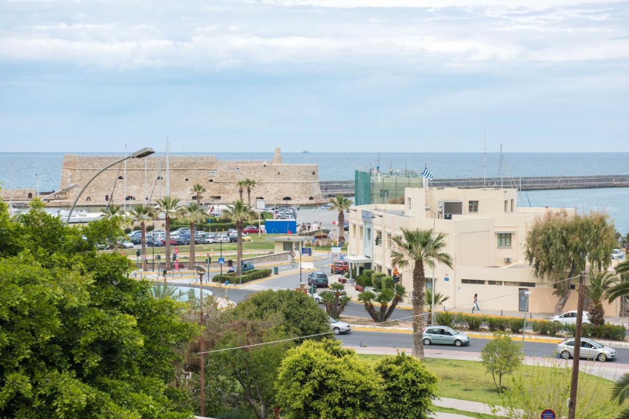 Central Spacious Apt Close To Port-Sites W/View 2 Heraklion Exterior foto
