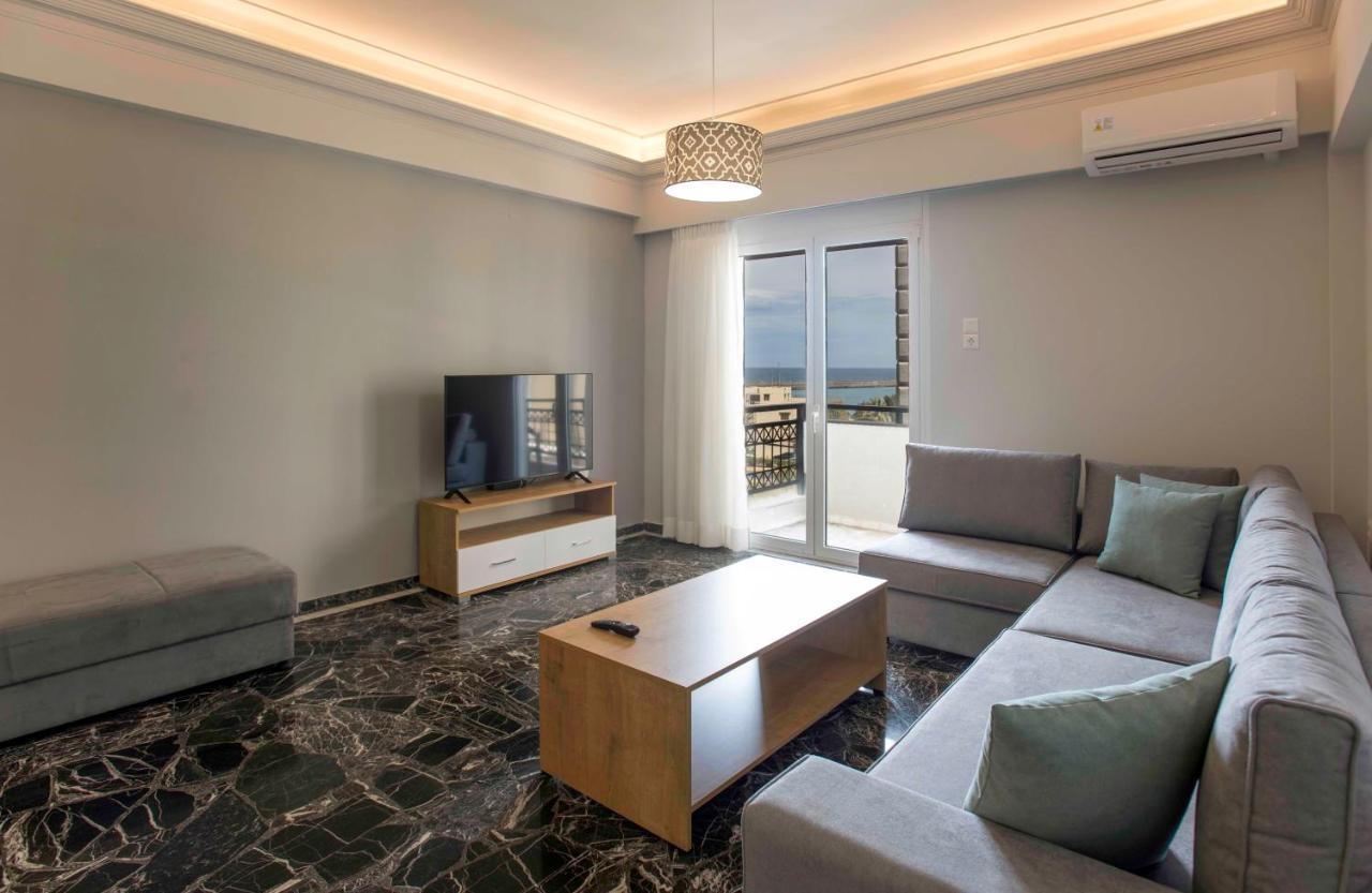 Central Spacious Apt Close To Port-Sites W/View 2 Heraklion Exterior foto
